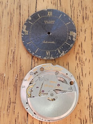 Altes Uhrwerk Automatik VAN CLEEF ARPELS GERALD GENTA Cal 880 PIGUET