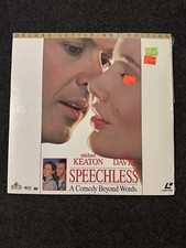 Speechless LaserDisc Geena Davis, Michael Keaton