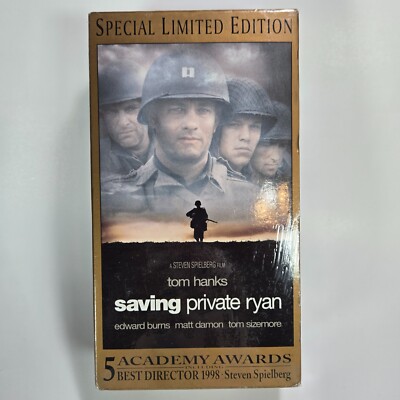 Saving Private Ryan (VHS, 2-Tape Set, Special Limited Edition) New Sealed
