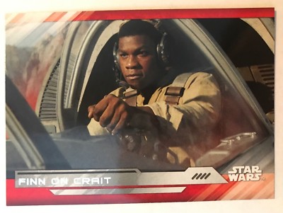2017 Topps Star Wars The Last Jedi #95 Finn on Crait NrMint-Mint