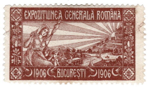(I.B) Romania Cinderella : General Exhibition (Bucharest 1906) - Afbeelding 1 van 1