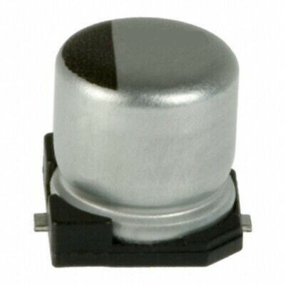 25 PCS AL CAP 100UF 100MF 25V SMD SMT 6.3X6.1 (REPLACING FOR 16V 10V 6.3V )