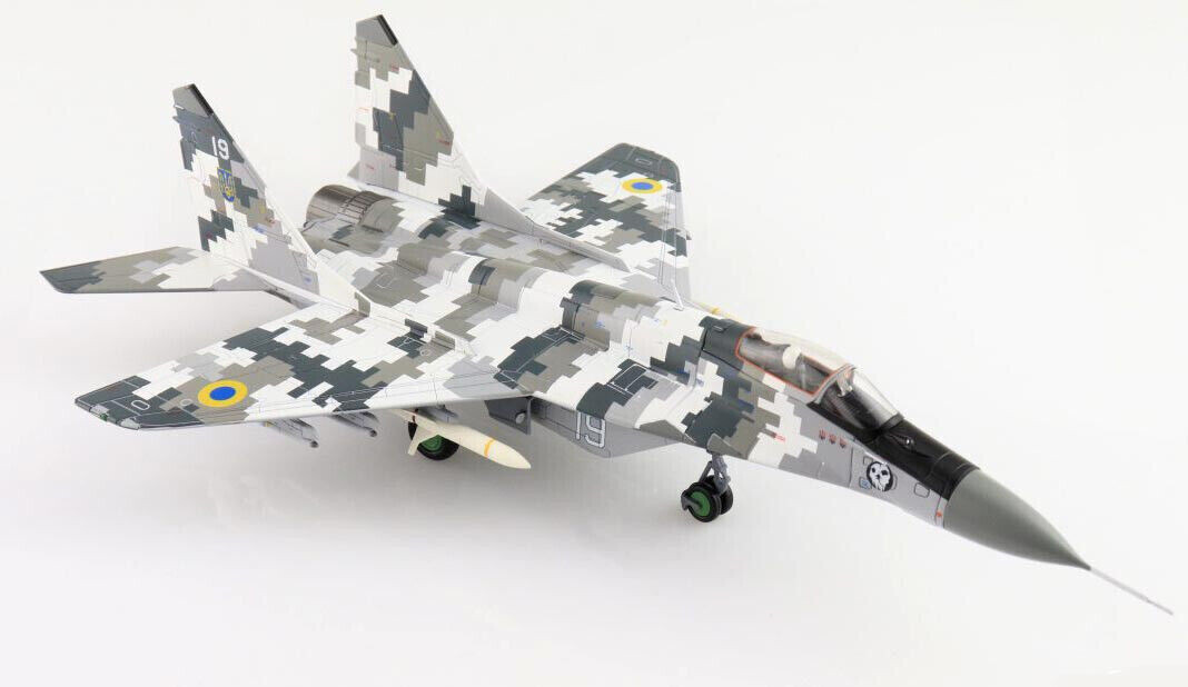 HA6521 1/72 MIG-29 Fulcrum 9-13 Ghost of Kyiv Bort 19 Ukrainian Air Force 2022