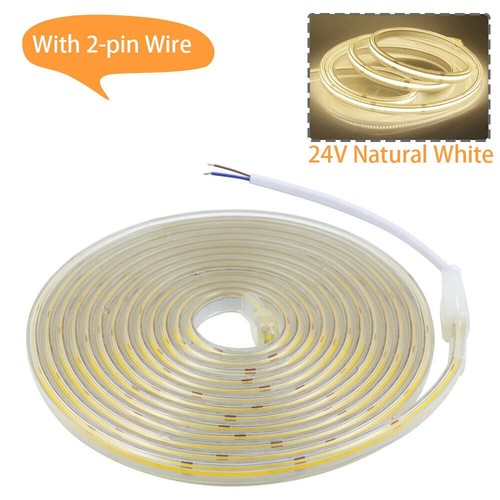 Waterproof COB LED Strip Light 24V 5-30m IP68 288LED Flexible Tape High Density - Picture 21 of 21