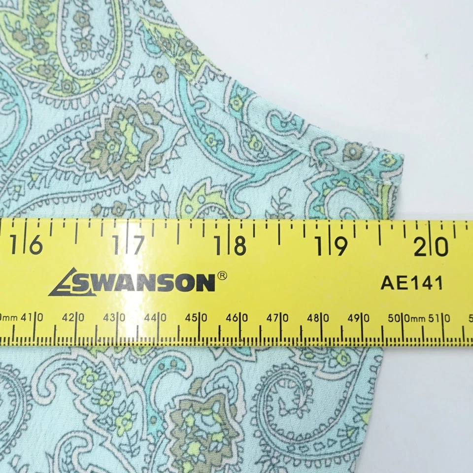 Vestido recto vintage antiguo azul marino para mujer 16 verde cachemira rayón pulóver sin mangas Foto 2 de 4