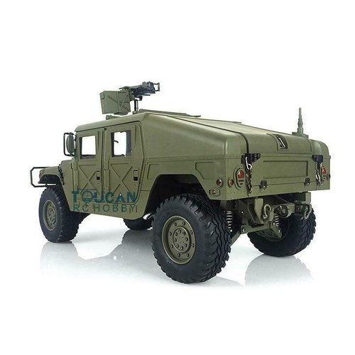 1/10 4*4 P408 RC Crawler Military Vehicle Racing Car 2Speed ESC Motor 16CH Radio - Picture 5 of 12