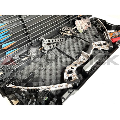 JUNXING 20-55LBS Compound Bow Archery Sports Hunting Targeting Hard Case set - Picture 30 of 30
