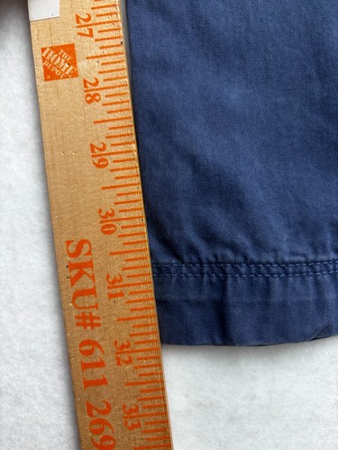 J Lindeberg Golf Pants Chino Blue Cotton Stretch Mens Outdoor 34x34 fit(34x32) - Picture 6 of 9