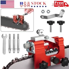 Portable Chainsaw Sharpening Jig Sharpener Kit for 12-20" Chainsaw &Electric Saw