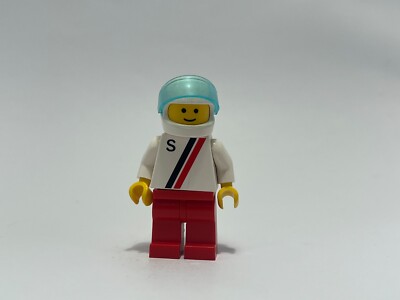LEGO  Figur Minifigur Legoland Town Classic s001 Rennfahrer aus 6357 Basic 31