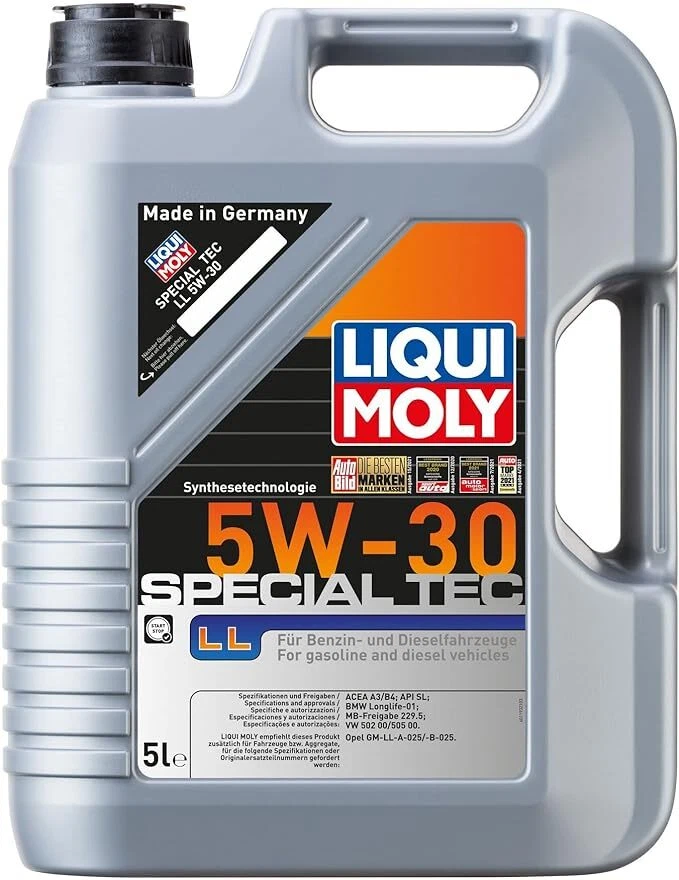 ★ Kit de cambio de aceite 7 litros Liqui Moly 5w-30 Special Tec LL BMW Longlife-01 HOMBRE Foto 2 de 4