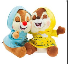 CHIP 'n DALE RAINY DAY Plush Chipmunks Small Set Sold Out at Shop Disney NWT