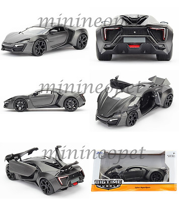 JADA 98075 BIGTIME MUSCLE LYKAN HYPERSPORT SUPER CAR 1/24 DIECAST