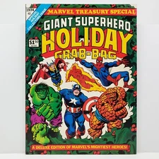 Marvel Treasury Special Giant Superhero Holiday Grab-Bag 1974 Comic Book TPB