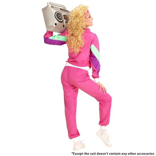 70er 80er Jahre Retro Aerobic Trainingsanzug Karneval Kostüm Unisex Damen Herren - Bild 9 von 27