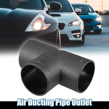 50mm T Piece Duct Air Ducting Connector Straight Air Heater Duct Joiner Pipe