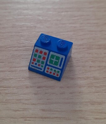 Lego 3039p34 Blu Space Classic Stein 45 2 x 2 mit Computer Panel 