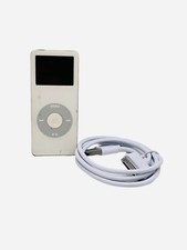 iPod Nano Apple VTG 1st Gen 2GB A1137 White 200 Songs Music MP3 Tested Working