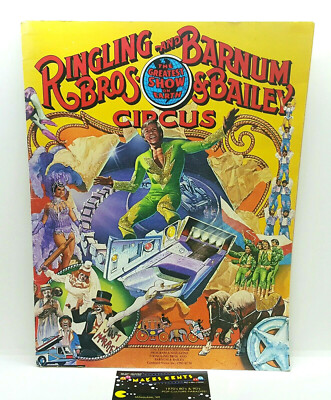 Vintage 1982 Ringling Bros Barnum & Bailey Circus Magazine and Program 112th Ed.