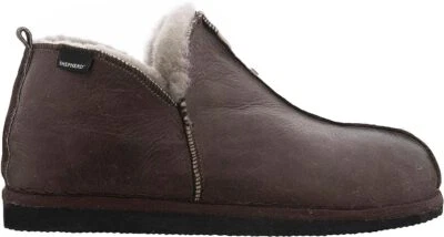 SHEPHERD OF SWEDEN Stein geölte antike Schäferhunde von Schweden Herren Anton klassische Lammfell Hausschuhe