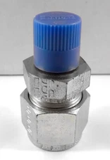 Parker 8-4-FBZ-S, CPI Single Ferrule, 1/2 - 1/4  NPT Male Connector, New