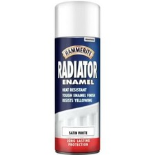 HAMMERITE RADIATOR SPRAY SATIN WHITE 400ML
