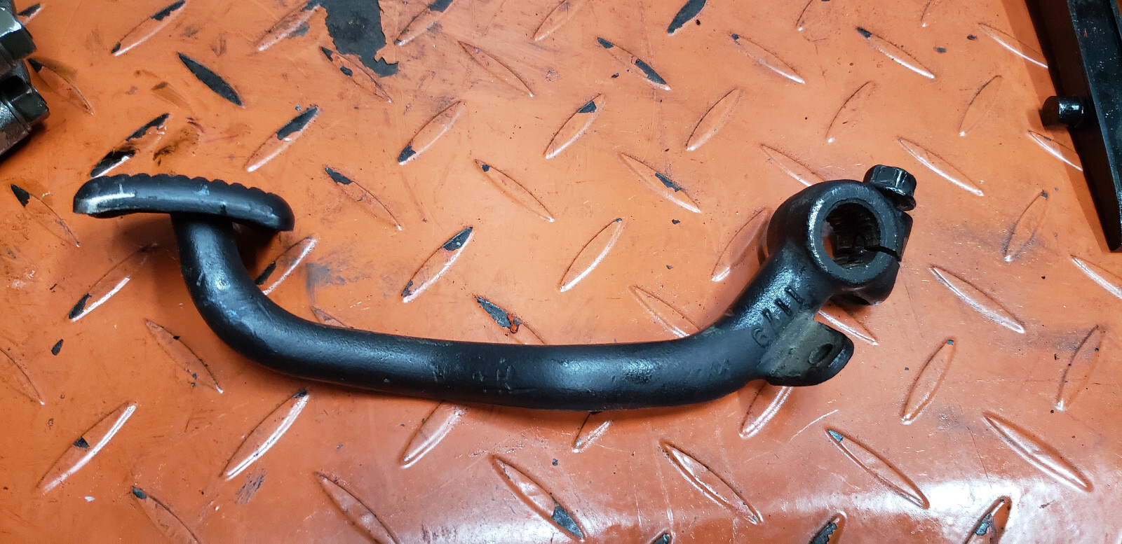 OEM 85 Kawasaki En EN450 EN 450A EN 450 454 LTD Rear Brake Pedal PIVOT LEVER