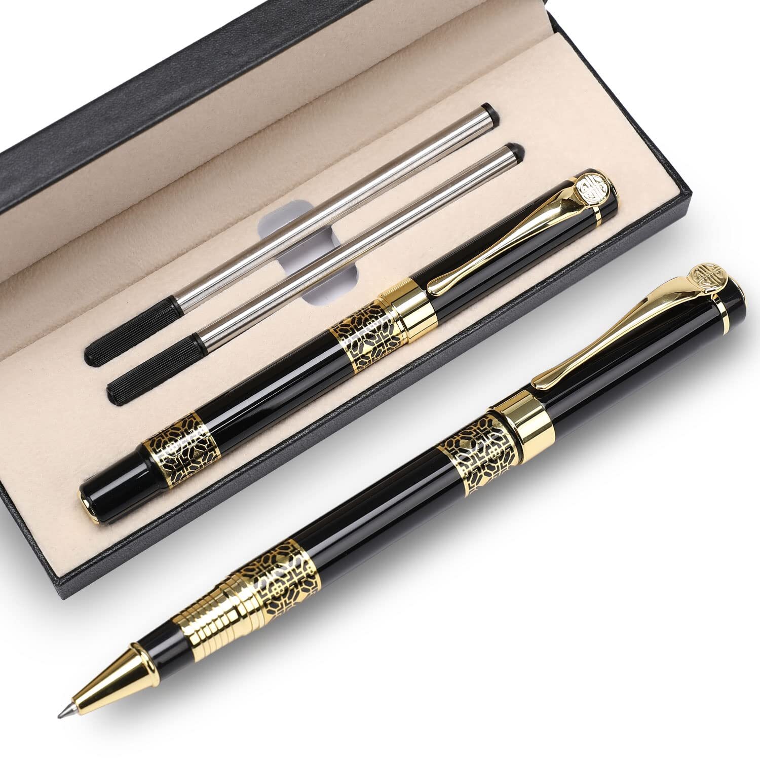 Ballpoint Pen Black Refill,business pens,Luxury Pen,Best Ball Pen Gift Set fo...