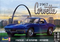 1967 Chevrolet Corvette 1:25 Model Kit Bausatz Revell 4517