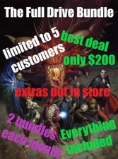 3D Models dungeons and dragons and cyber punk STL file format MEGA PACK Loot DND