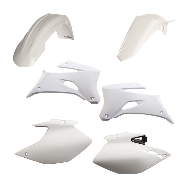 Acerbis Set Plastics Weiß Yamaha Wr 250 F 2007-2012 2013 0011513.030-image