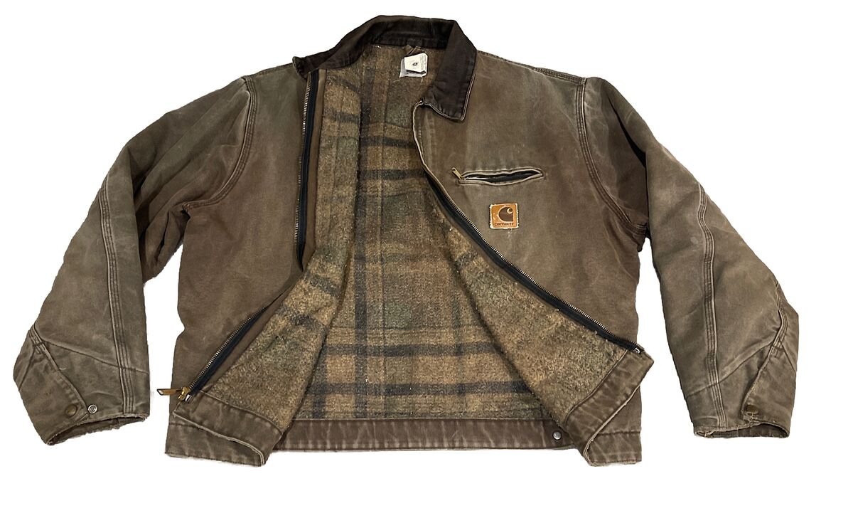 Vintage Carhartt Jacket J43 CHT Blanket-Lined Chore Coat Vintage Carhartt Jacket J43 CHT Blanket-Lined Chore Coat