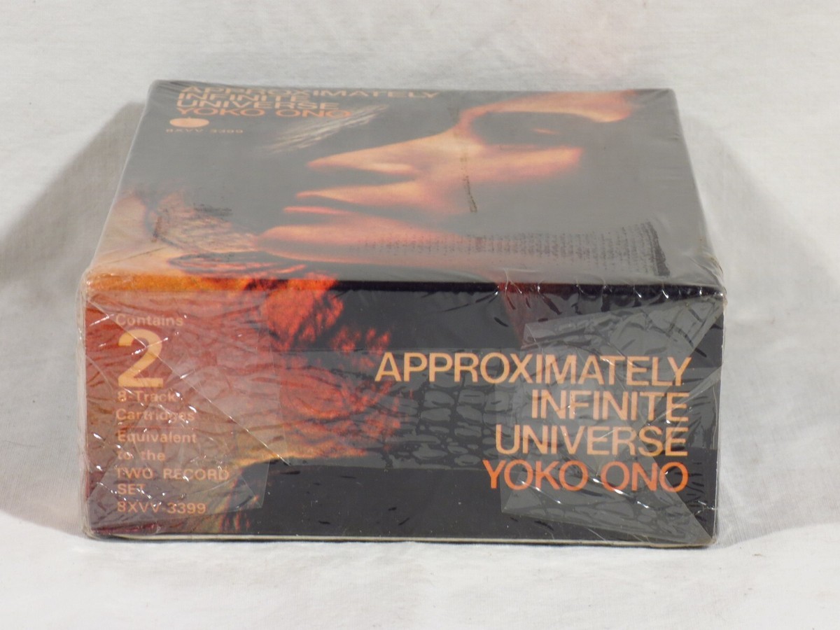 YOKO ONO - Approximately Infinite Universe 1973 US 2x 8-TR box