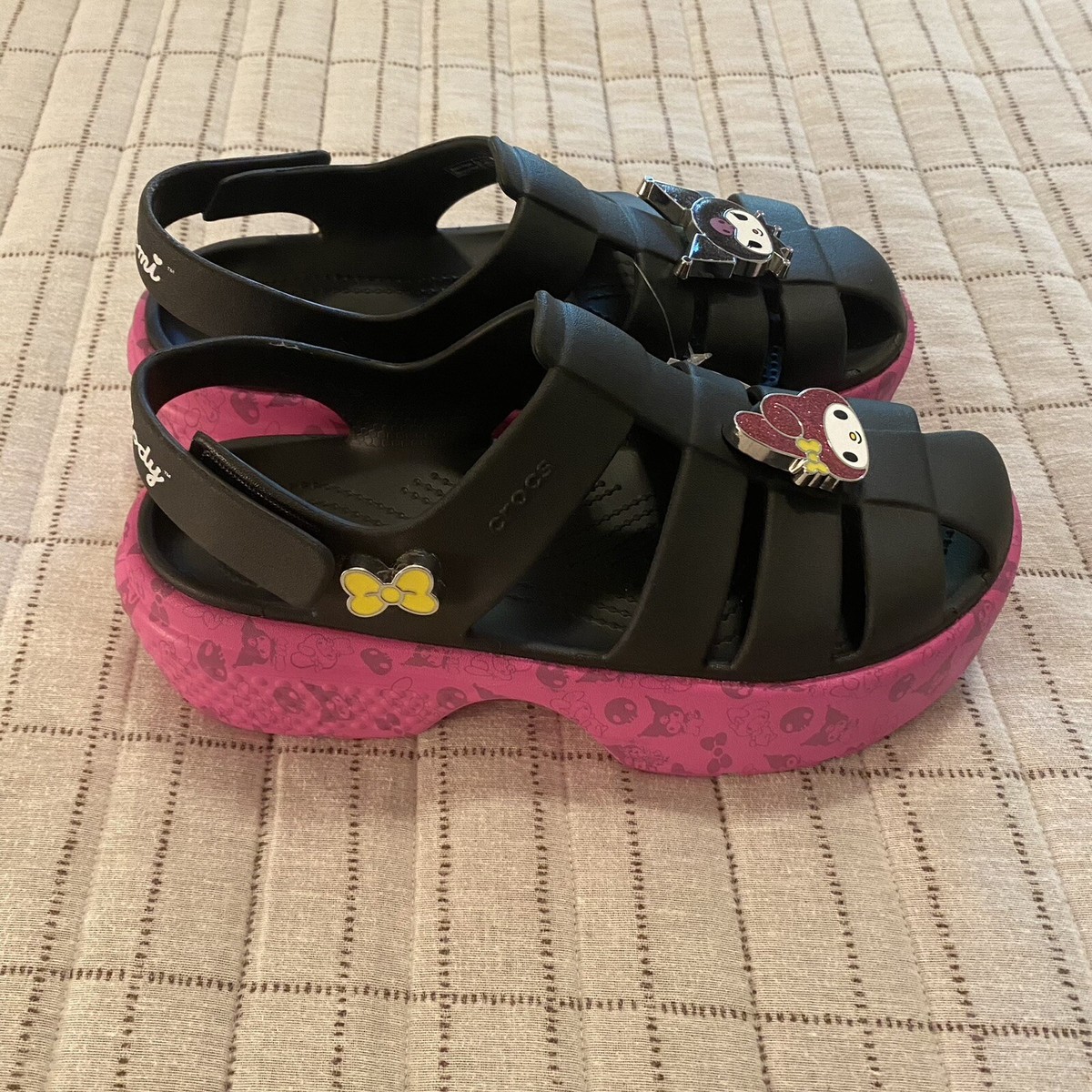 Crocs x Hello Kitty & Friends My Melody and Kuromi Stomp Sandal