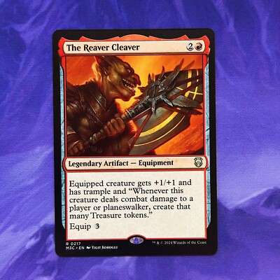 The Reaver Cleaver 0217 M3C Modern Horizons 3 COMMANDER Regular MTG Artifact NM