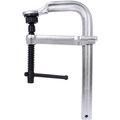 Abrazadera F de alta resistencia, almohadilla giratoria extraíble, abrazadera F de garganta profunda 5-1/2", 8"x5 1/2" - Imagen 11 de 24