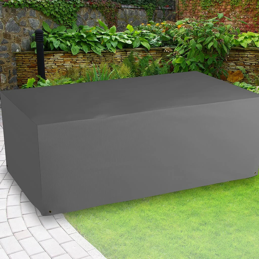 Bosmere All Weather Rectangular Table Cover Charcoal 260cm x 110cm x 71cm