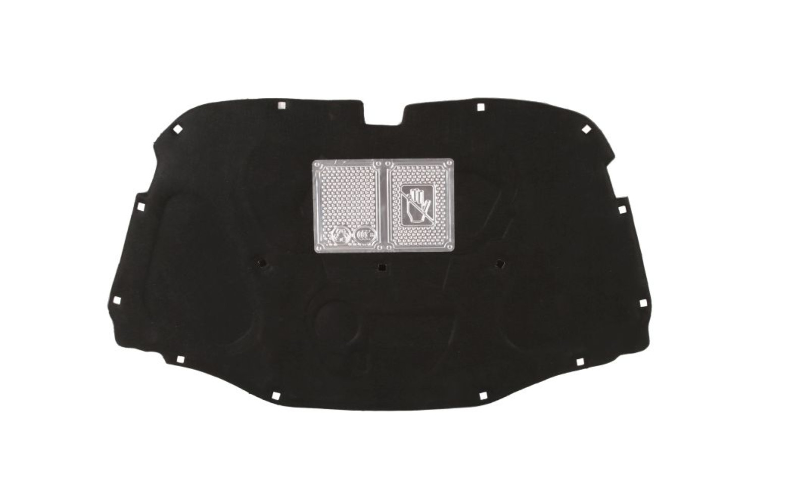 Insonorisant moteur VW Touareg 7L isolant thermique capot noir pour longs trajets
