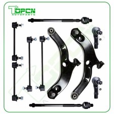 10x For 2001 -2003 Mazda Protege Front Lower Control Arms Sway Bars Tie Rod Ends