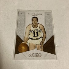 2009-10 Panini Timeless Treasures Basketball #77 Harry Gallatin #54/399 Knicks