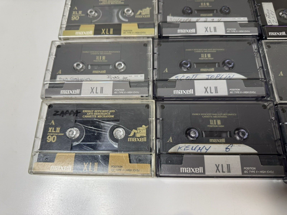 Lot De 6 Cassettes Audio MAXELL UDII High Bias Type II - Minutes 46, 54, 60, 90 - Neuves