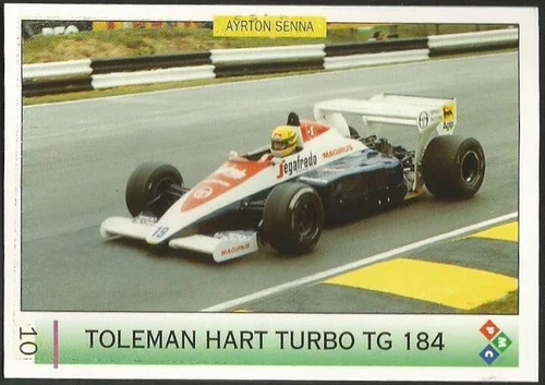 PMC-AYRTON SENNA "MAGIC SENNA" F1- #010-TOLEMAN HART TURBO TG 184