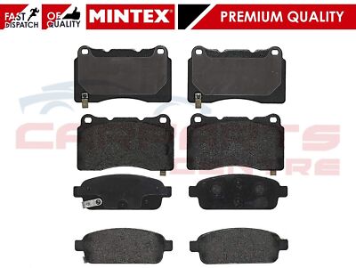 FOR VAUXHALL ASTRA J VXR GTC 2.0 TURBO FRONT & REAR MINTEX BRAKE DISC PADS SET
