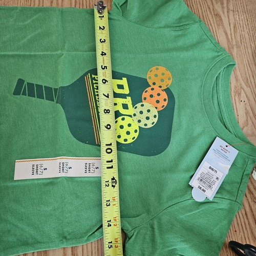 Boys' Short Sleeve 'Pro Pickleballer' Graphic T-Shirt - Cat & Jack Green Small - Picture 9 of 11