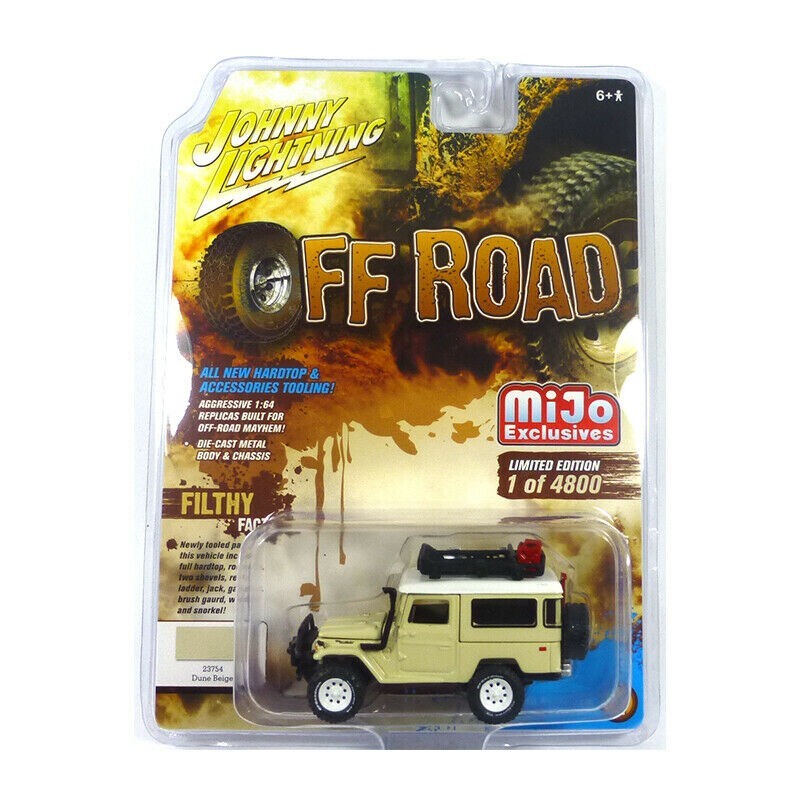 JOHNNY LIGHTNING 1/64 1980 TOYOTA FJ LAND CRUISER OFF ROAD