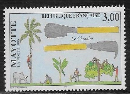 1998 Frankreich Mayotte Nr. 61 Neu **