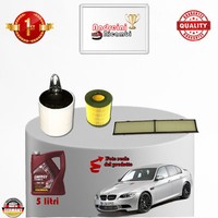 Inspektionskit Filter + ÖL BMW Serie 3 320I E90 125KW 170CV Von 2006->