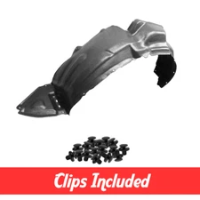 Front Driver Side Fender Liner w/ Clips For 2006-2010 Toyota Sienna TO1248152