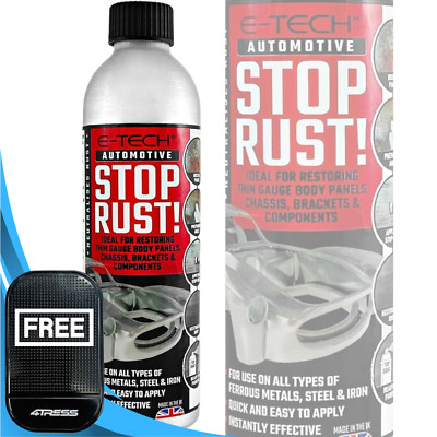 Auto Restauration KFZ Stop Rostbehandlung für Metall E-Tech 250 ml ER00187+DM