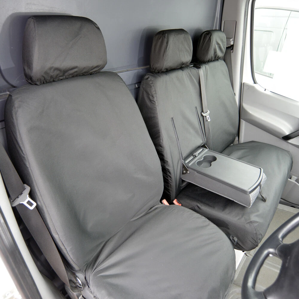 VW CRAFTER VAN 2010 2017 TAILORED WATERPROOF FRONT SEAT COVERS